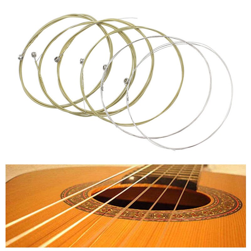 IRIN Folk Guitar Strings A107 Guitar Strings Imported High Brass Folk Guitar Strings Instrument Accessories