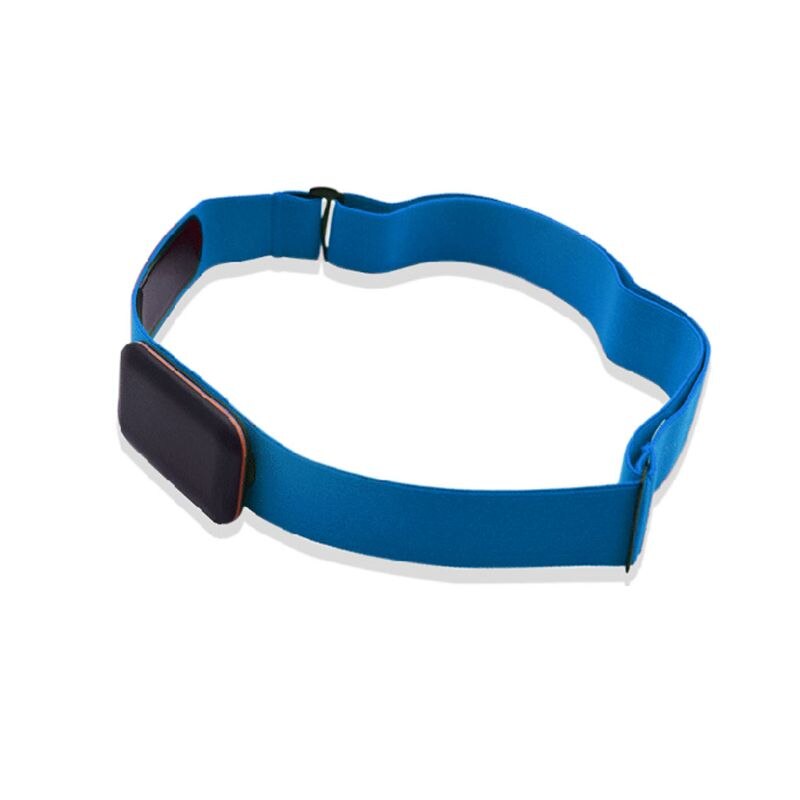 Adjustable Heart Rate Monitor Waterproof Bluetooth Control Soft Chest Strap Part: Blue