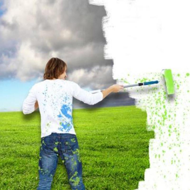 5pcs/6pcs Paint Roller Kit Decorating Painting Brush Runner Tool Set for Home Room Wall Paint Painting DIY Craft