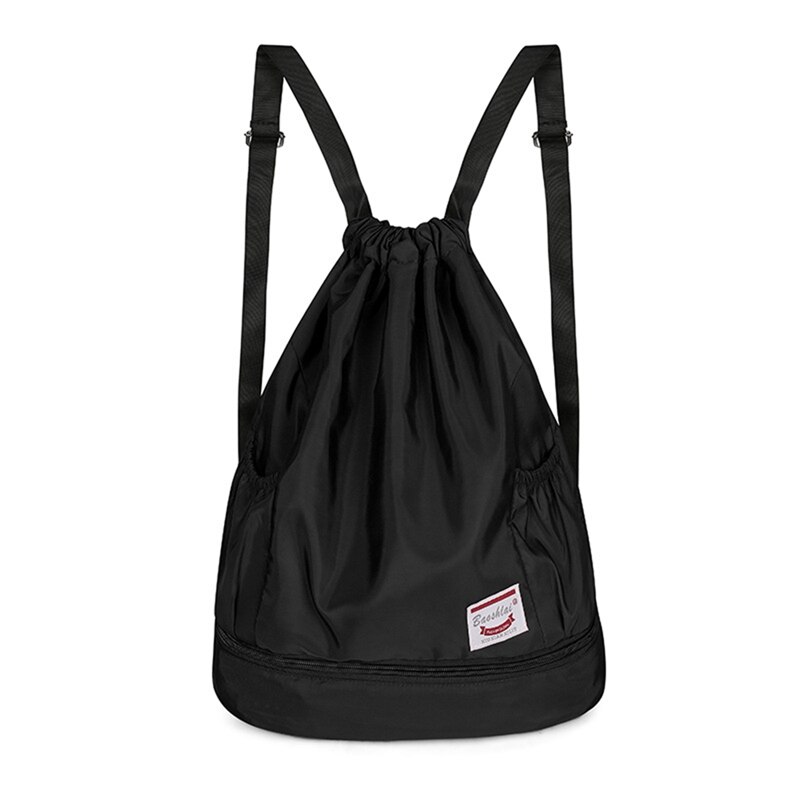 Waterdichte sporttas sporttas softback sportrugzakken dames heren sporttassen sportaccessoires tas voor sportschool fitness hardlopen: Bk