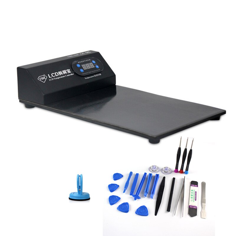 LCD Screen Separator Machine TBK 568 Temperature Controller Screen Opening Machine for Samsung IP iPad Tablet: Red / 110V