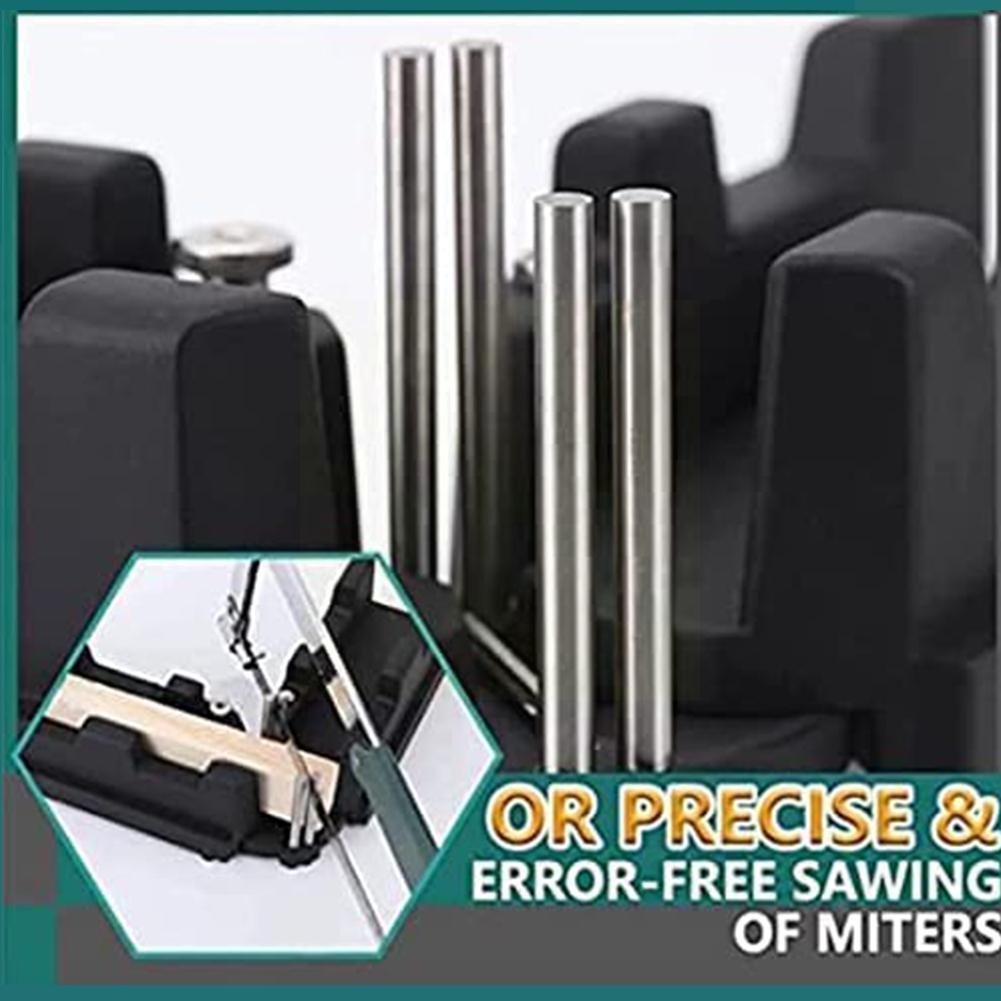 2-in-1 Mitre Measuring Cutting Tool - Measuring And Accessories Mitre Sawing Miter Cutting Saw Tool Angles F9f6