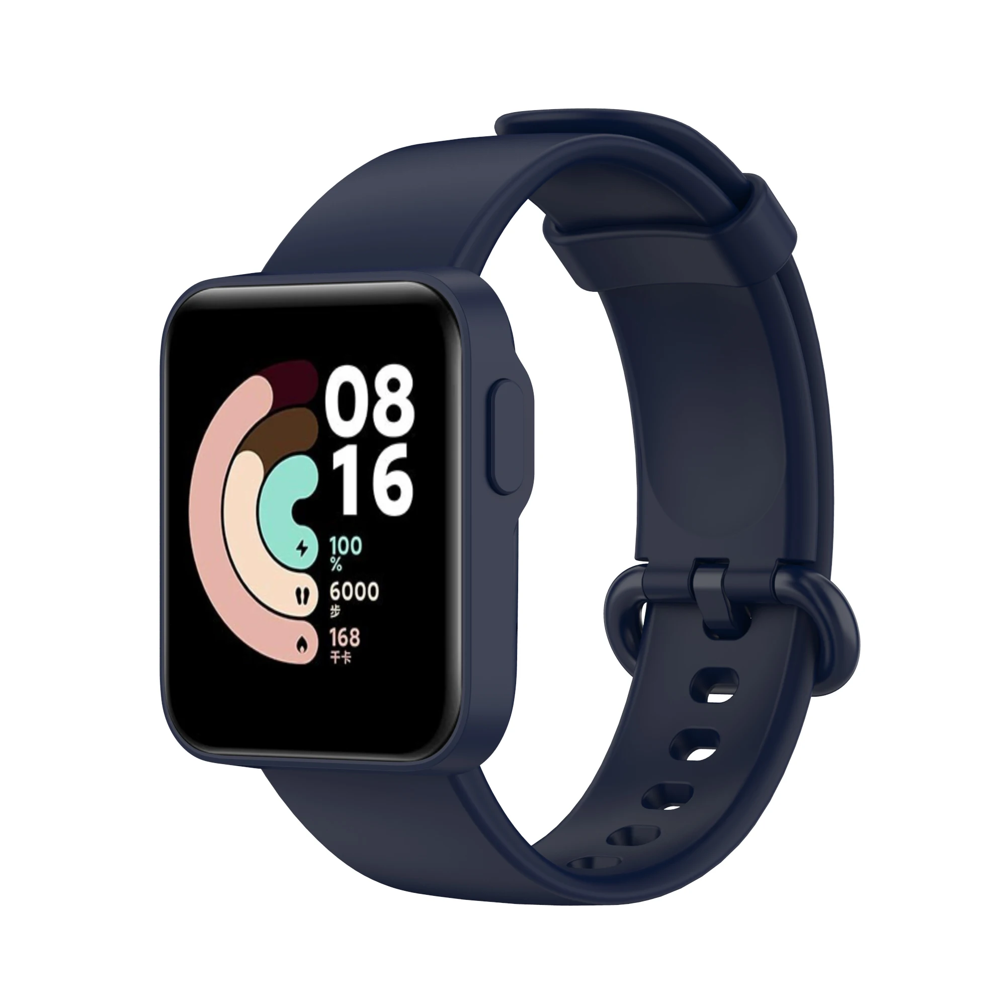 Silikonrem til xiaomi watch lite/redmi watch lite armbånd til xiaomi mi watch 2 lite/redmi watch 2 lite armbånd: Xs / Sandrosa