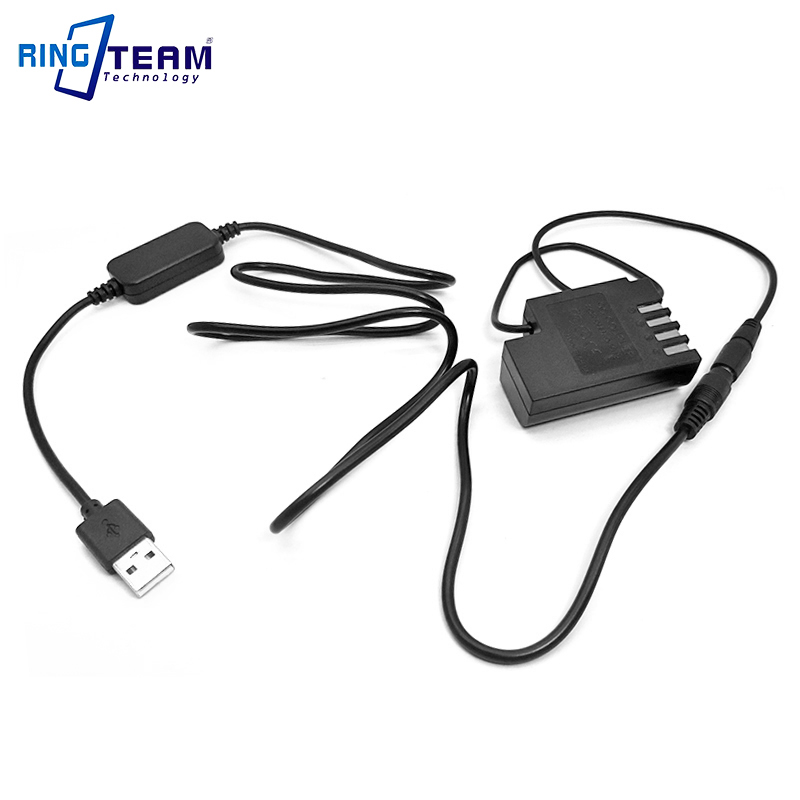 DC 5 V 2A Stick Usb-kabel Verbessern Spannung mit DC 4,0*1,7mm für DC Koppler DMW DCC3 DCC6 DCC8 DCC9 DCC11 DCC12 DCC15 EP-5A EP-5B
