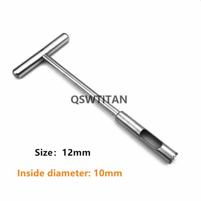 Bone Screw Extractor T-Handle Orthopedics T-Handle Hollow Mill For Removal Orthopedics Instrument