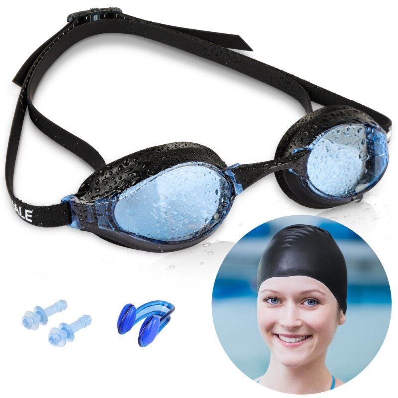 Lunettes de natation Anti-buée pour adultes, hommes, femmes, jeunes, Protection UV, pour la plongée