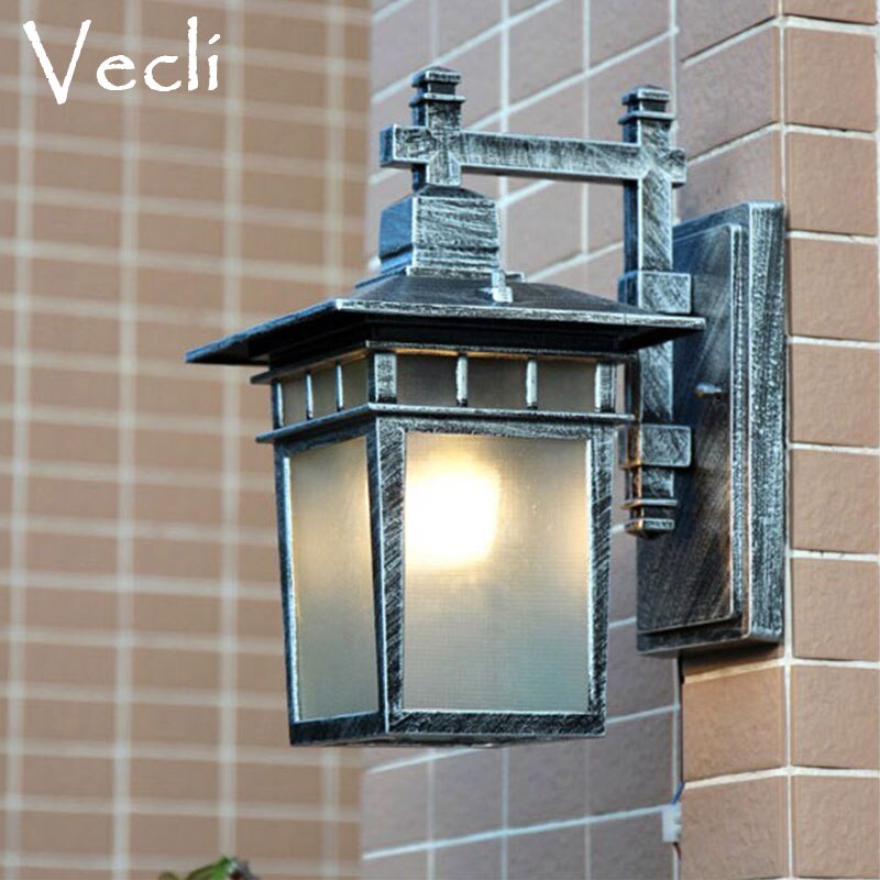 Ściana zewnętrzna lampa lampa zewnętrzna wodoodporna lampa ogrodowa balkon kinkiet schody przejście drzwi wejściowe zewnętrzna kinkiet