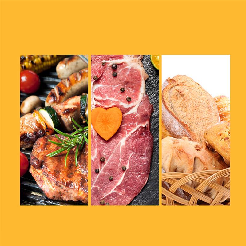 3 Pz/impostato cibo grado Plastica per Alimenti Pinze impostato Antiscivolo Resistente Al Calore Servire Pinze Pinze Da Cucina barbecue Strumenti accessori