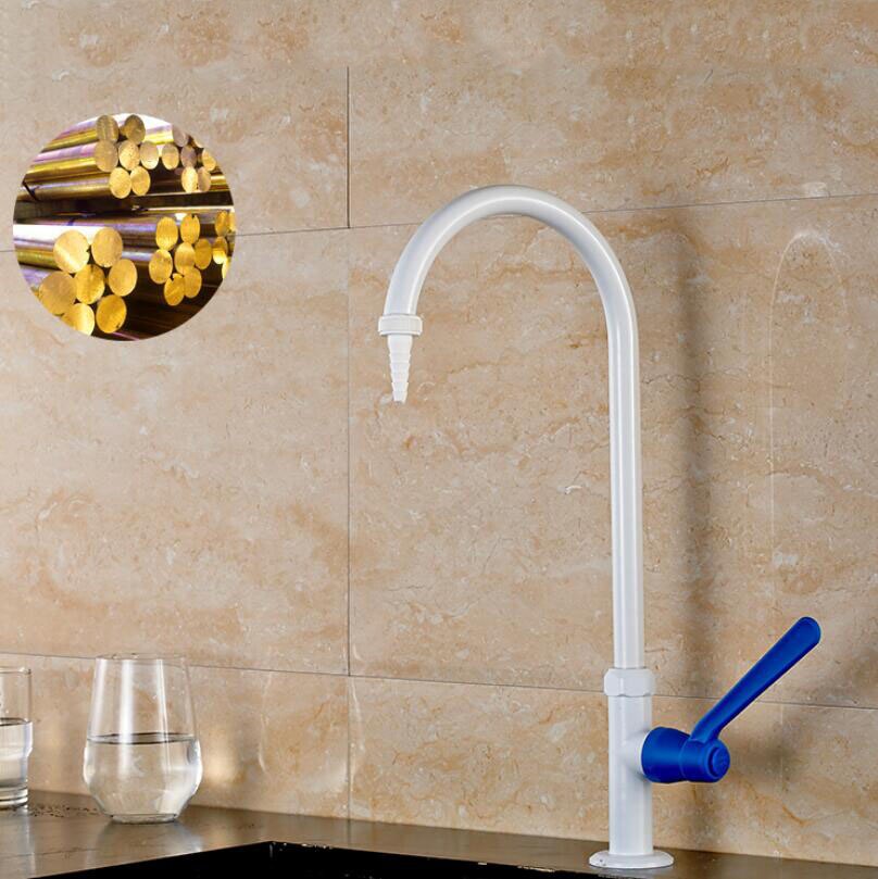 G1/2 Labor Durcheinander Wasserhahn Universal- 360 Grad Drehung Hahn Einzigen Kalten Einzigen Schwanenhals Stil Miniatur Wasser Mund