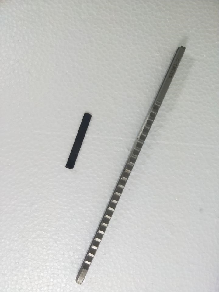 5/32 b -skub type kilespor broach tomme størrelse højhastigheds stål hss skæreværktøj til cnc broaching maskine metalbearbejdning mærke rh