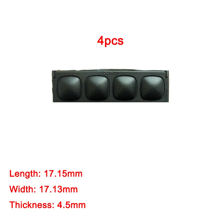 Laptop feet for Dell Lenovo ASUS HP MSI bottom shell rubber pads for U310 U410 17.15mm: 4pcs
