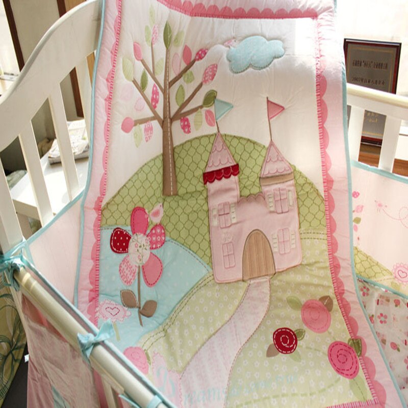 Spjälsängstäcke för nyfödd pojke flicka cuna täcke 84 x 107cm babytäcke bomull 1pc: Babytäcke 5