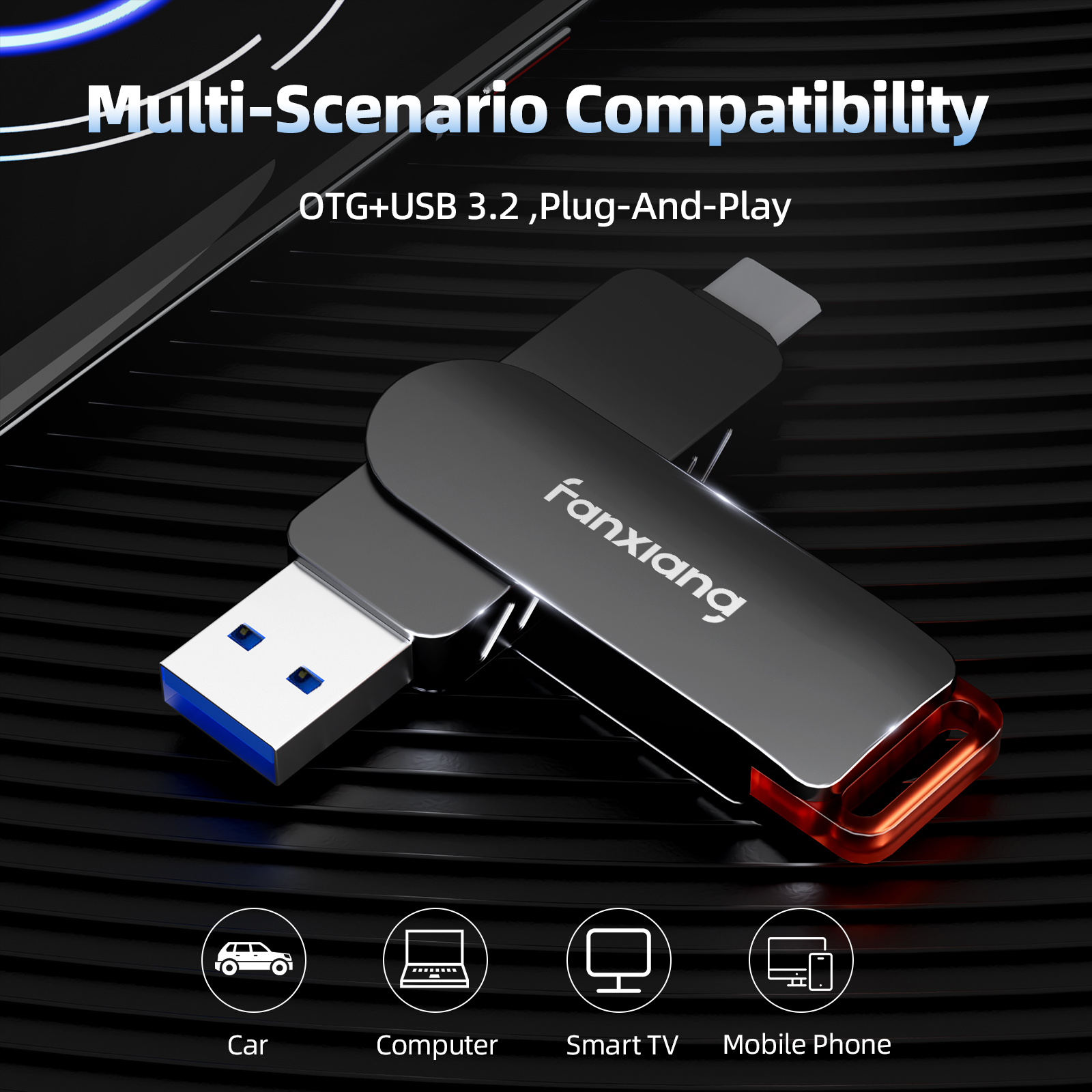 Fanxiang  f520 560mb/ , dysk ssd, 256gb 3.2, dysk flash 512gb typu 1 2 in szybki dysk flash do laptopa i telefonu