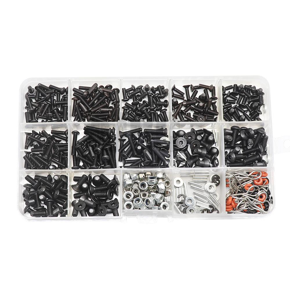 Schroevendoosset voor 1/10 hsp traxxas trx -4 trx -6 tamiya cfx mst hpi kyosho  d90 scx 10 axiaal  d110 afstandsbediening rc auto-onderdelen