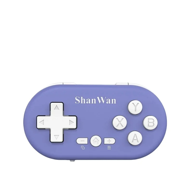 Shanwan – Mini contrôleur de jeu léger sans fil, Bluetooth, à collectionner, Portable, multi-plateforme, connectivité sans fil, nouveauté 2024