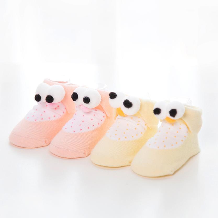 Chaussettes en coton pour bébés garçons et filles | 2 paires de chaussettes mignonnes à la , bébés garçons et filles, -né enfants: B 6M