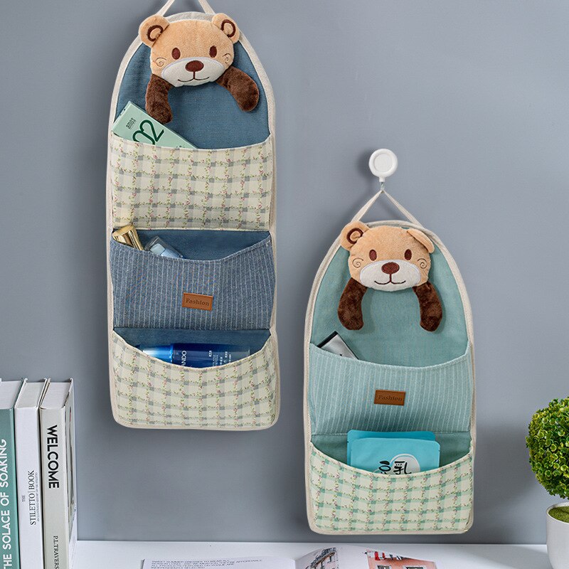Sac de rangement suspendu, sac de rangement suspendu pour téléphone portable, sac de rangement mural suspendu derrière la porte du dortoir, sac suspendu mural multicouche