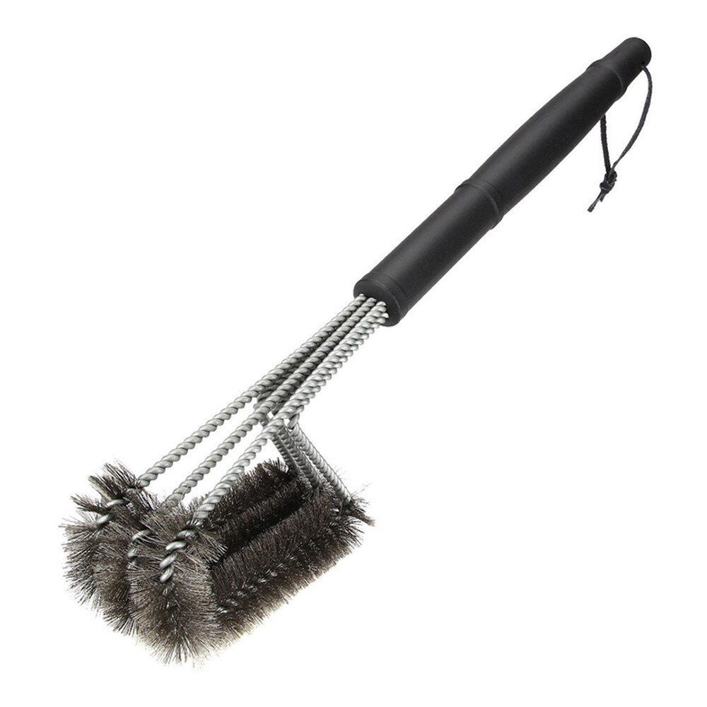 BBQ Grill Brush Barbecue Grill Grate Cleaner Stainless Steel Wire Brush: Default Title