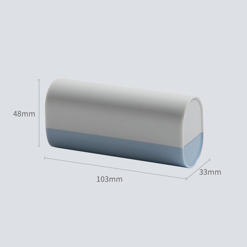 Tearable Roller Replacement Paper Sticky Paper Removes Clothes Felt Sticky Ash Roll Brush Home Hair Staining Artifact: Blue