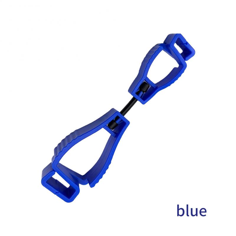 Plastic Handschoen Clips Arbeidsbescherming Handschoen Klem Grijper Vanger Met Hangende Gespen Anti Verlies Clips Outdoor Multifunctioneel Gereedschap: green