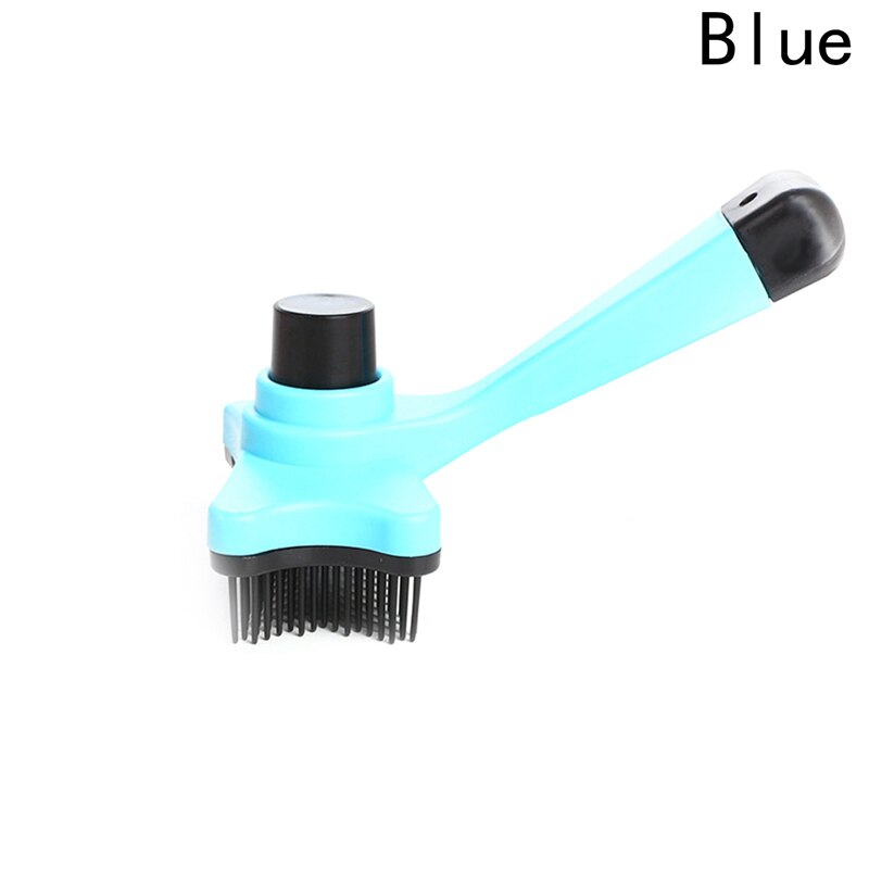Pet Grooming Brush Comb Dog Self Cleaning Slicker Brush for Small Large Dog Cat Short Long Hair: BL