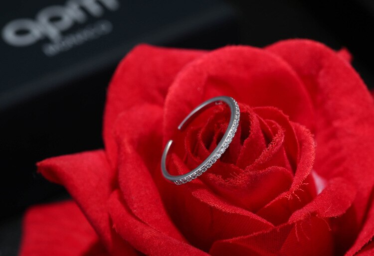 Trendy Zilveren Kleur Crystal Ronde Kettingen Ringen Voor Vrouwen Bridal Wedding Engagement Sieraden Grote Opening Antieke Ringen