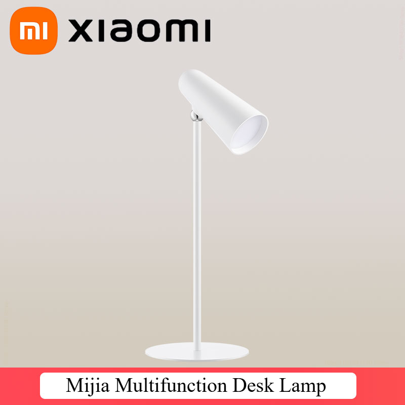 Xiaomi Mijia Multifunktions-Schreibtischlampe Typ C, wiederaufladbar, 3-in-1, tragbar, Lesetisch, Wiedergabe, Clip-Lampe, Taschenlampe