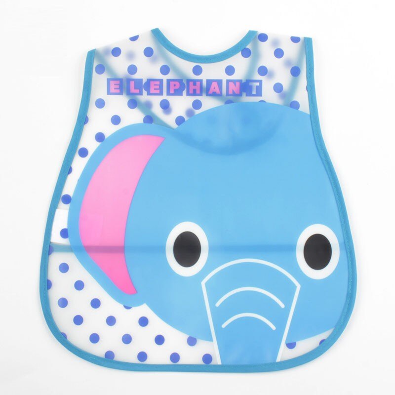 Joli tablier d'alimentation pour bébés | 1 pièce, combinaison imperméable pour bébés nid saliva pour nourrissons enfants alimentation Smock bavette bavette: Elephant