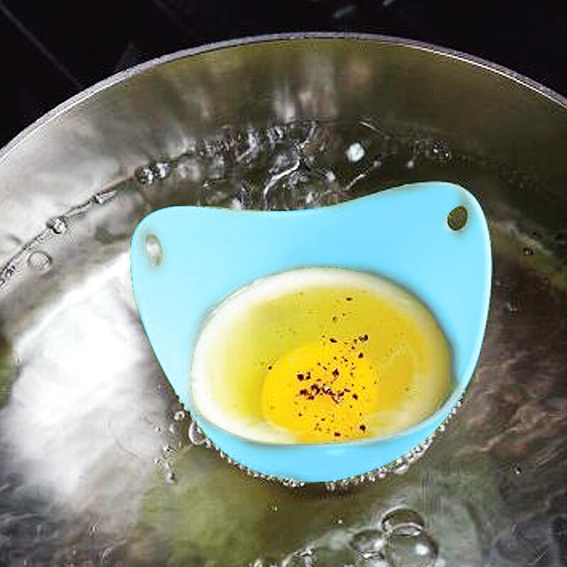 1Pc Silicone oeuf pochage gousses oeuf moule bol anneaux cuiseur chaudière bouillie oeuf dur maison cuisine outils de cuisson crêpe fabricant oeufs