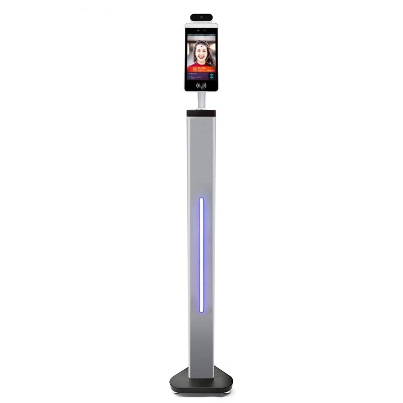 face recognition infrared thermometer Upright/face recognition system multiple base