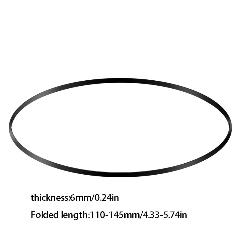 20Pcs/bag 110-145mm Mix Cassette Tape Machine Belt Pulley Drive Flat Belts