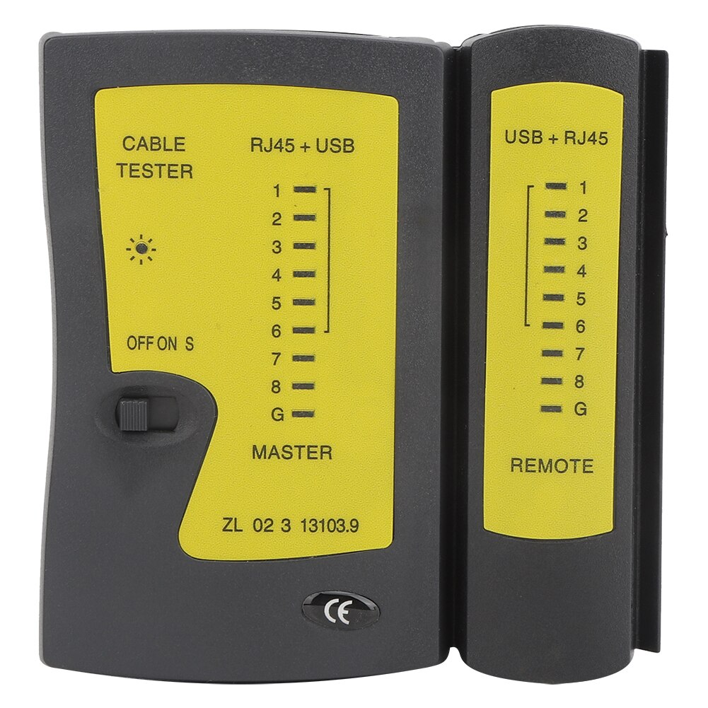 Kabel  yg468u rj45+ usb kabel tester hurtig præcis test telefon wire test værktøj afbryder finder