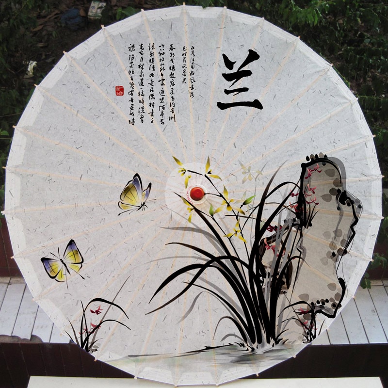 Bridal Umbrellas Wedding Floral Umbrella for Women Cosplay Oil Paper Parasol Women Photo Props Wedding Ornament