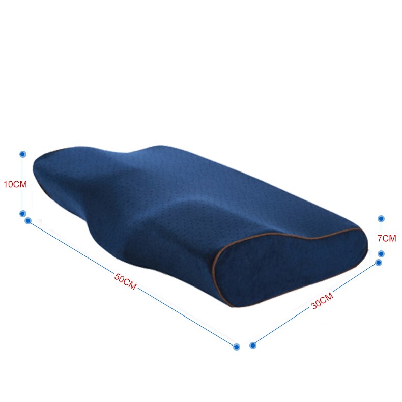 Corthopedic nakke pute minne skum pute for søvn cervical puter konturert ortopedisk minne skum pute for nakkesmerter