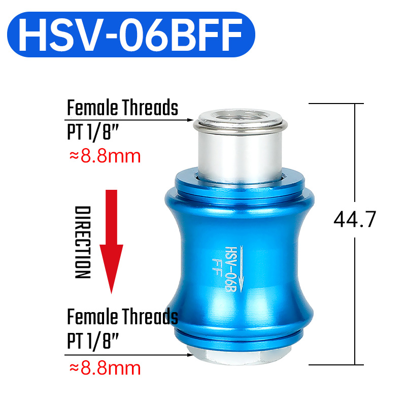 Hand Slide Valve LAIZE HVS Air Flow Switch Hand Slide Valve Manual Passing Control Sun Rise & Airtec Type: Light Purple