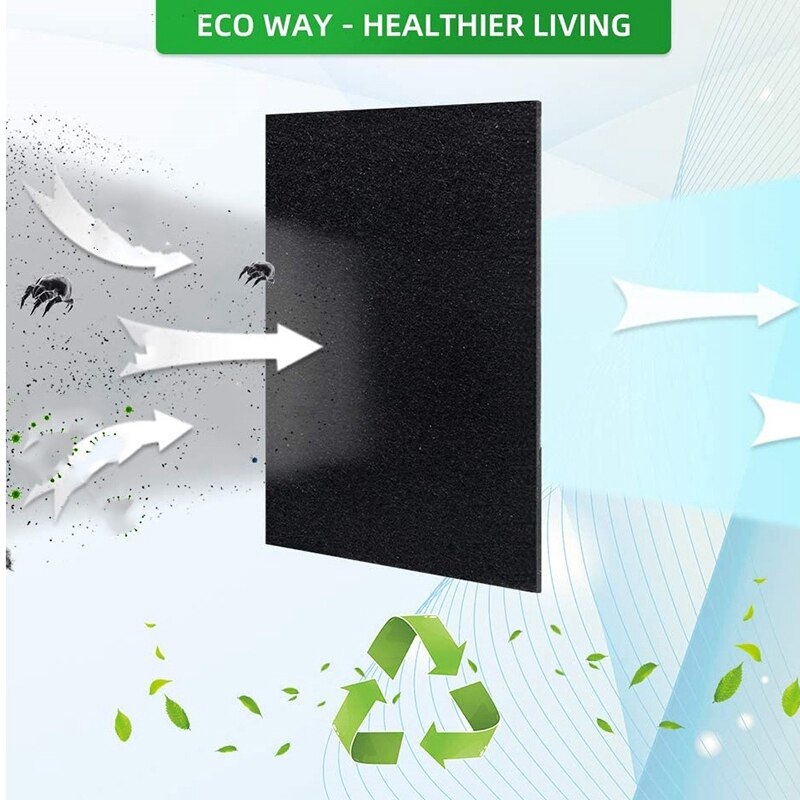 4 Activated Carbon Pre Filters Replacement for Honeywell Air Purifier HPA 300/ Pre-Filter A/ HRF-AP1, 4PCS