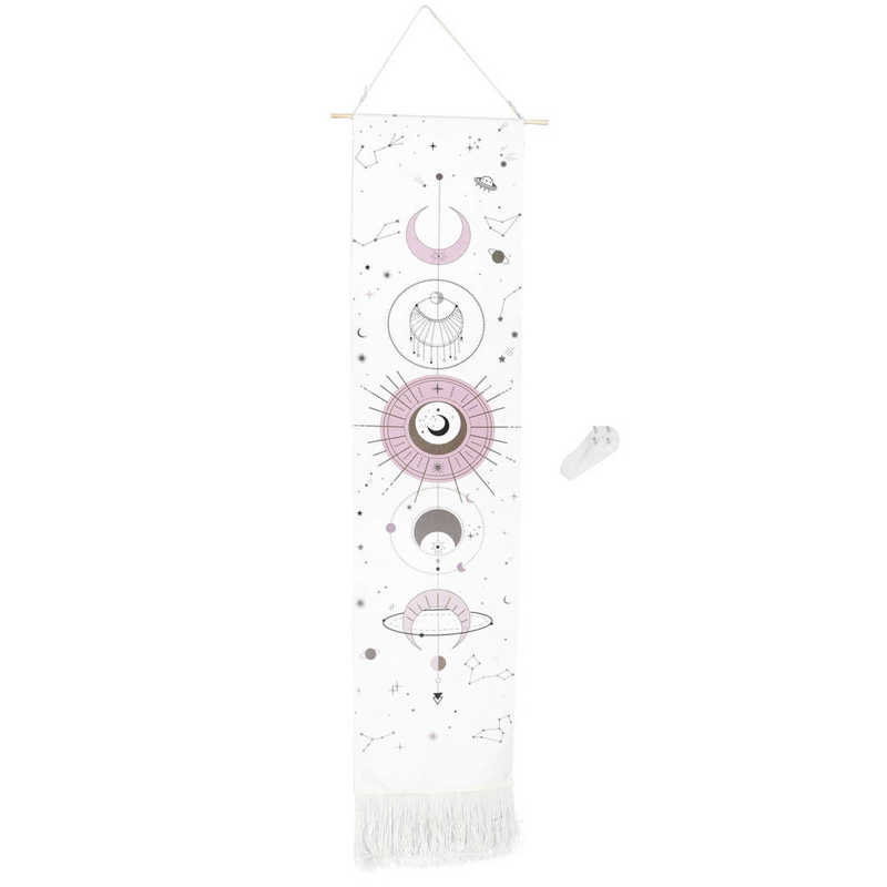 Home Hanging Tapestry Wall Hanging Art Decoration Home Bedroom Living Room Decoration Tapestry TV Beautiful Room Wall and: White