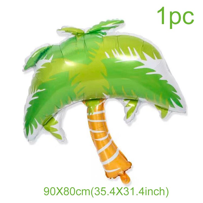 Hawaii fest skildpadde blad luau flamingo fest sommer strand fest fødselsdag hawaii fest indretning tropisk safari indretning: Myntegrøn