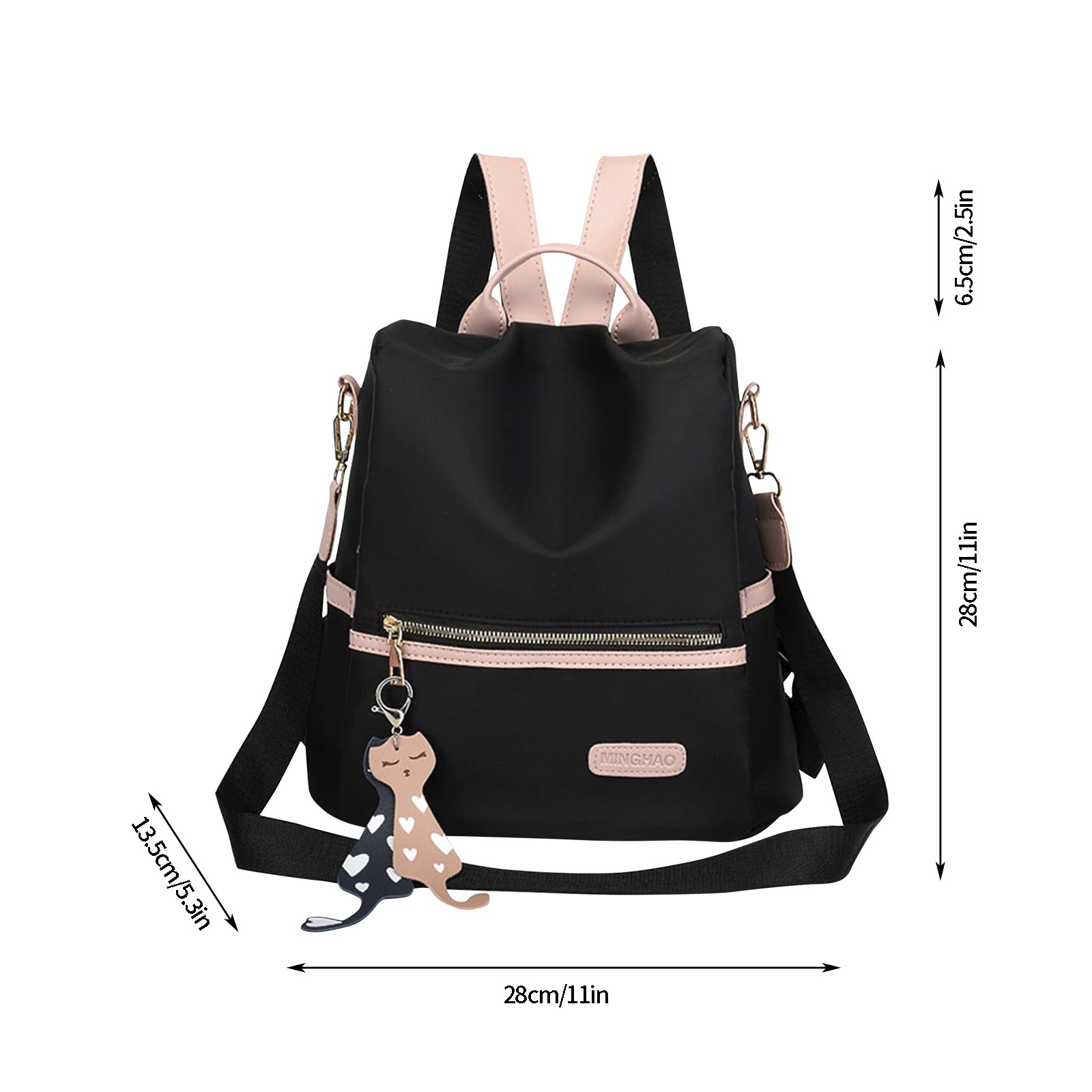 Backpack Women Bag Backpack School School Anti-Theft Waterproof Nylon Multifunctional Large Capacity Shoulder Bag