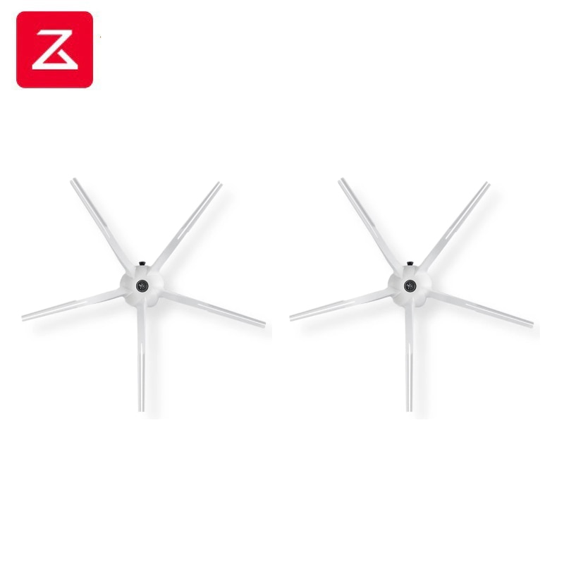 2 st original roborock reservkit  s5 max  s6 max v dammsugare rengöringsborste sidborste reservdelar till roborock  s6,s50,s5 max