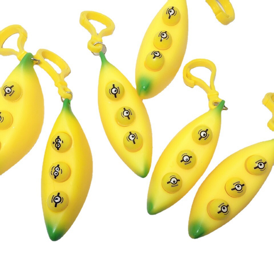Squishy Antistress Banana Decompression Toys Squish Cute Fruit Pressure Ball Antistress Finger Games allevia lo stress Fidget Toys