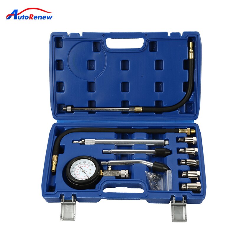 Petrol Gas Engine Cylinder Compressor Pressure Compression Tester Gauge Car Cylinder Pressure Tester Cylinder Pressure Detection