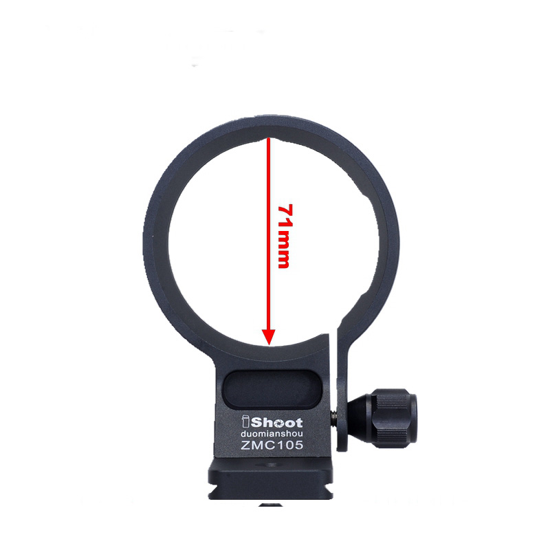 Ishoot Lens Kraag Voor Nikon Z Mc 105Mm F2.8 Vr S/Nikon Z 85Mm F 1.2 S/Nikon Z 135 F1.8 S Plena Statief Mount Ring IS-ZMC105