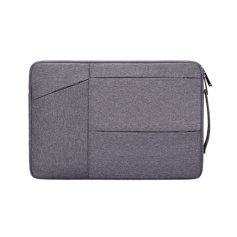 Laptop Bag 11.6/12.5 Inch General Waterproof Notebook Bag Macbook Air Pro Case Cover Office Briefcase Tablet Sleeve Cover Bag: Dark Grey