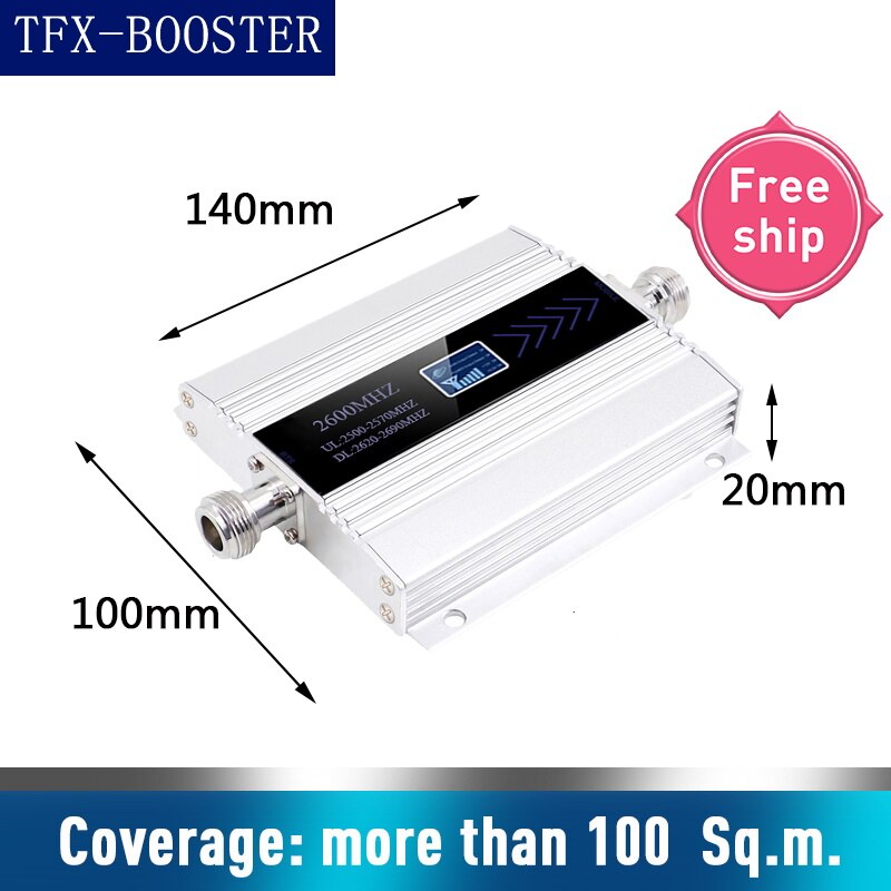 TFX-BOOSTER 2600mhz LTE 4G cellular signal booster 4G mobile netzwerk booster Cellular Phone Repeater Verstärker 12dbi antenne