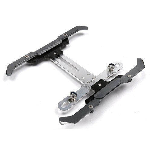 Motorcycle Cnc Aluminium Verstelbare Nummerplaat Frame Bracket Houder Voor Honda PCX125 FORZA350 FORZA300 X-ADV750 ADV150 MSX125: Grijs