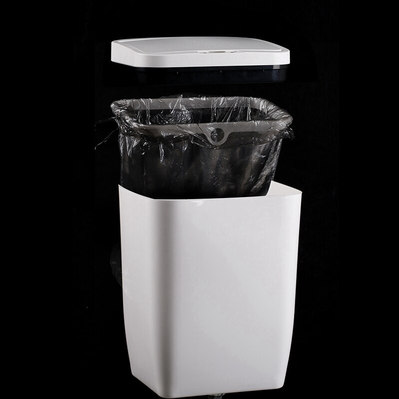 Automatic Sensor Dustbin Smart Sensor Trash Can Induction Waste Bin ABS+PP Eco-Friendly Dustbin Household Trash Bin 12L