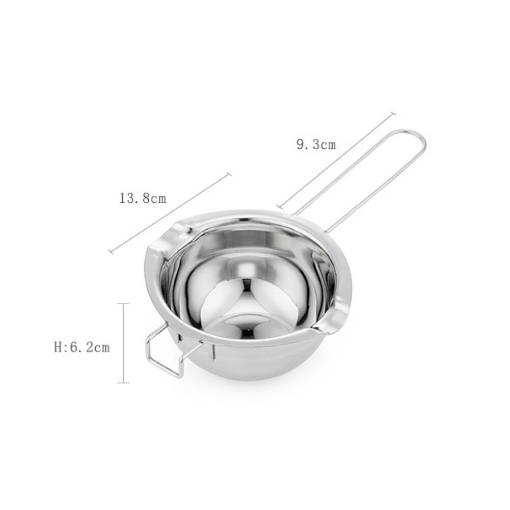 Stainless Steel Kitchen Chocolate Butter Cheese Melting Water Heating Pot Bowl DIY Scented Candle Soap Chocolate Melting Pot