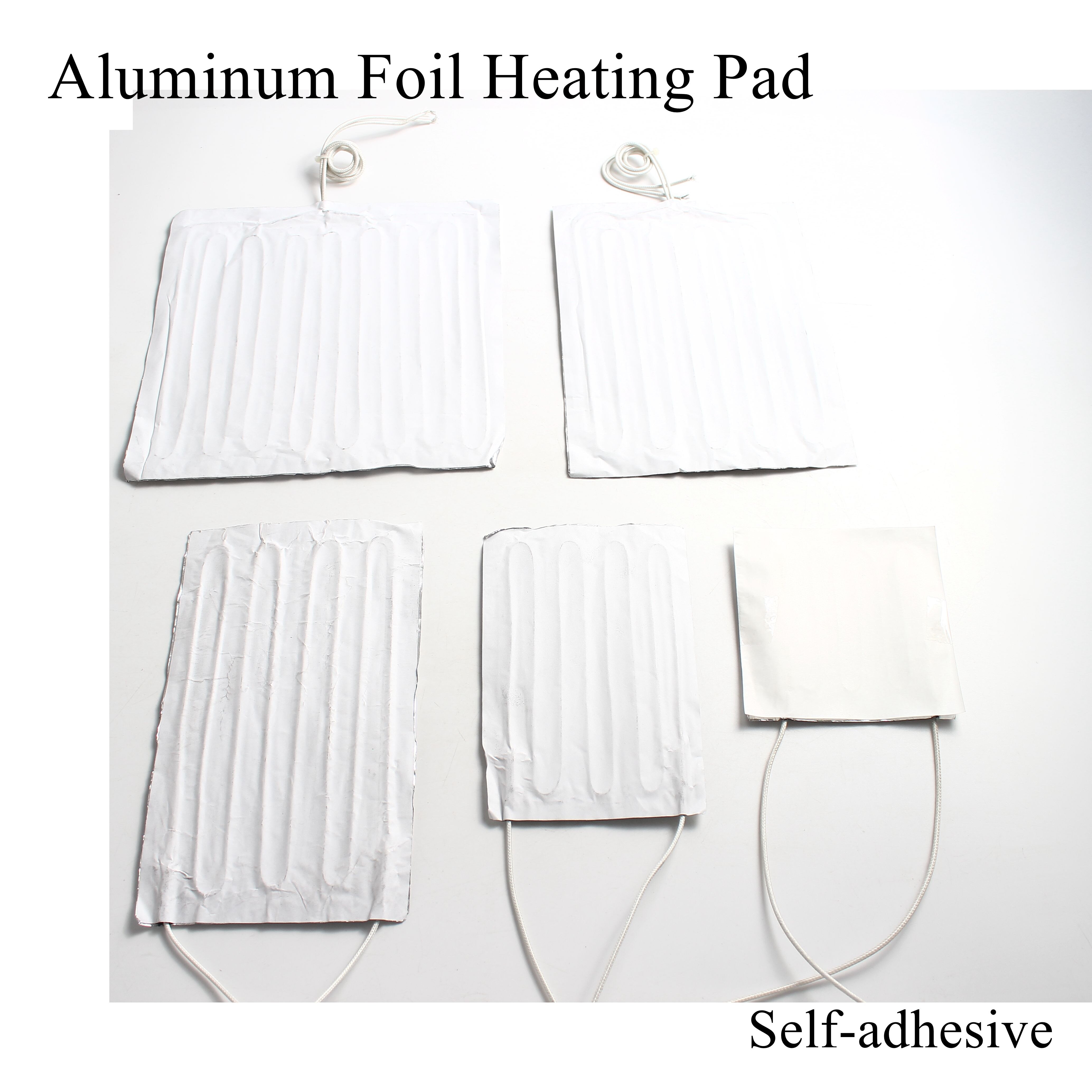 200 x 200mm 220v aluminiumfolie verwarmingsmat rubberen verwarmingsmat verwarmde bedplaatverwarming zelfklevend flexibel waterdicht 3d printer