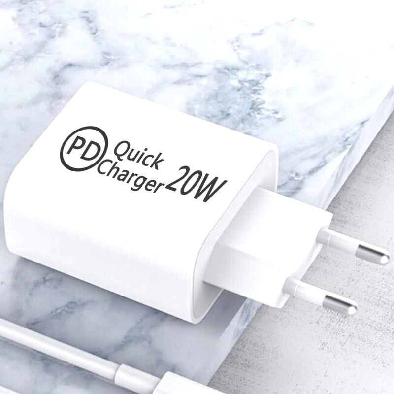 20W Pd Charger Voor Iphone 12 11 Pro 8 X Xr Xs Max Snel Opladen Voor Samsung S10 S9 s8 Xiaomi Quick Charger Adapter USB-C Charger